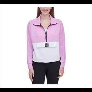 DKNY quarter zip sweater
